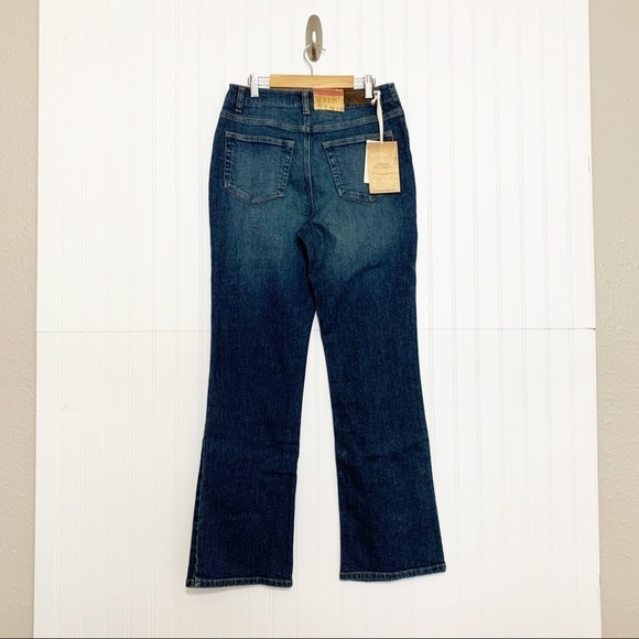 Lands End Original Fit Classic Bootcut Jeans - Picture 3 of 4